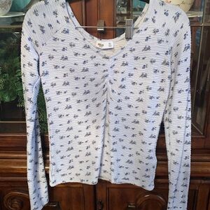 Hollister floral  long sleeve